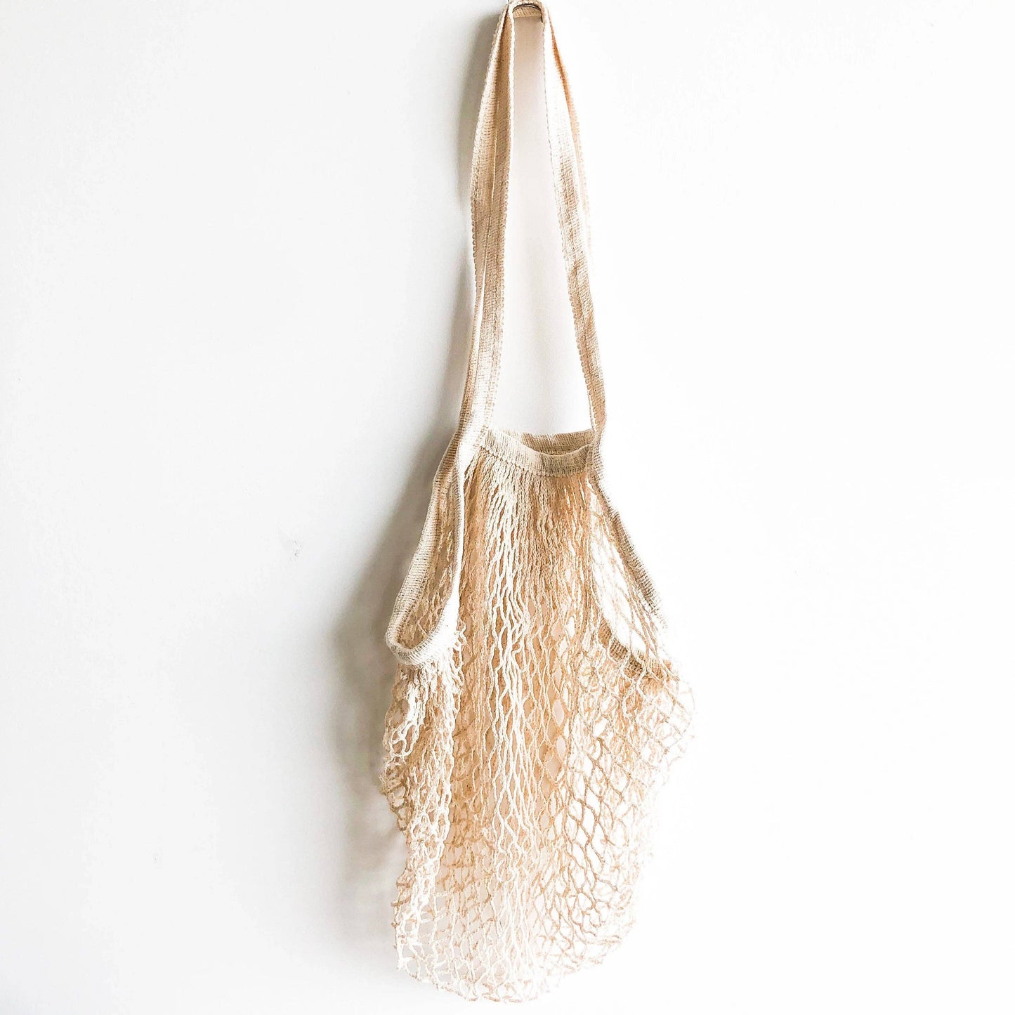 Reusable Organic Cotton Mesh Shopping Bag - Large