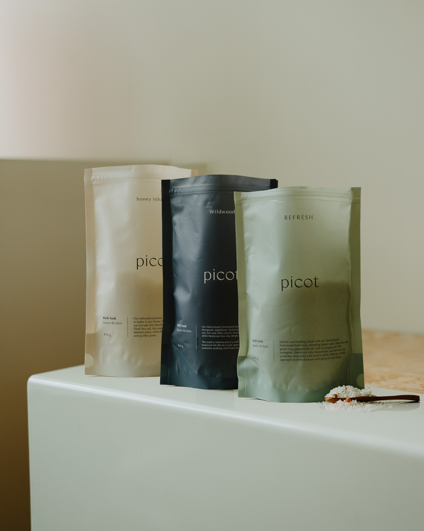 Picot Bath Soak Gift Set - 3