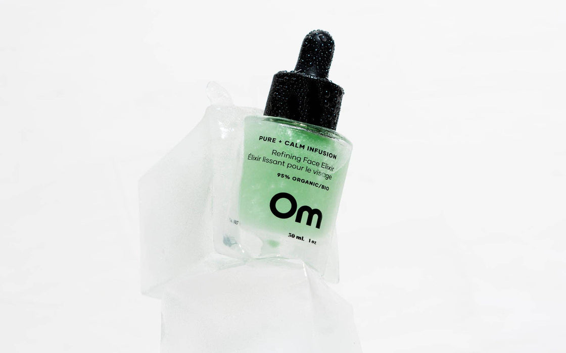 Om Organics Mini Pure + Calm Infusion Refining Face Elixir: Mini