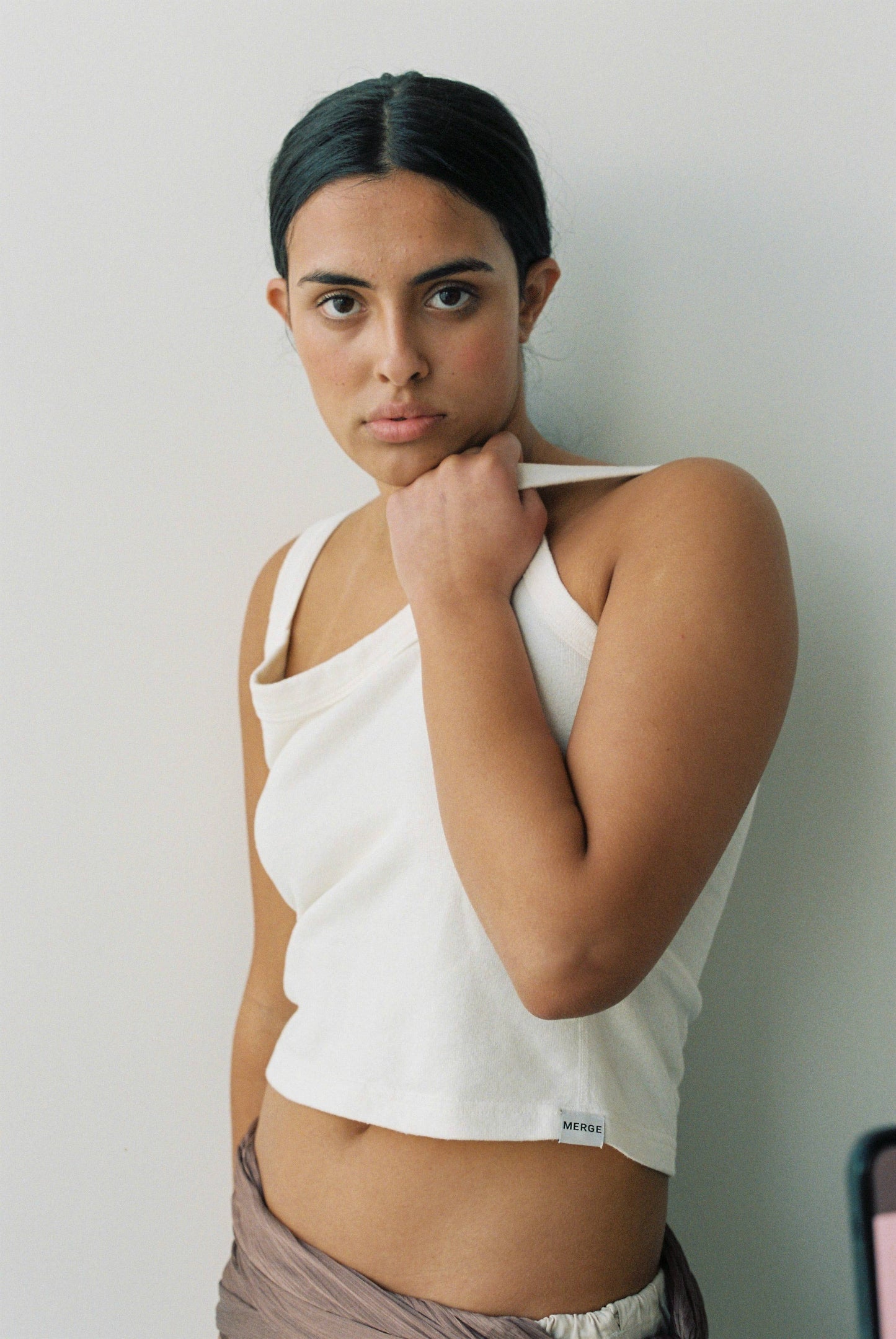 Merge Hemp Breeze Tank Top - Natural / Undyed