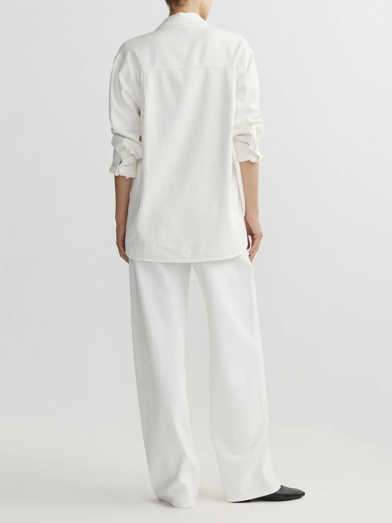 DL 1961 Faye Oversized Shirt - White