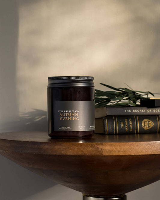 James Street Autumn Evening Standard Candle - 8oz