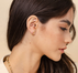 Ear Cuff Stud Earring - Gold