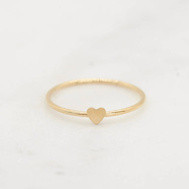 Petite Gold Paris Heart Ring - Various