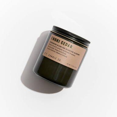 P.F. Candle Co. Alchemy Soy Candle -  Enoki Cedar