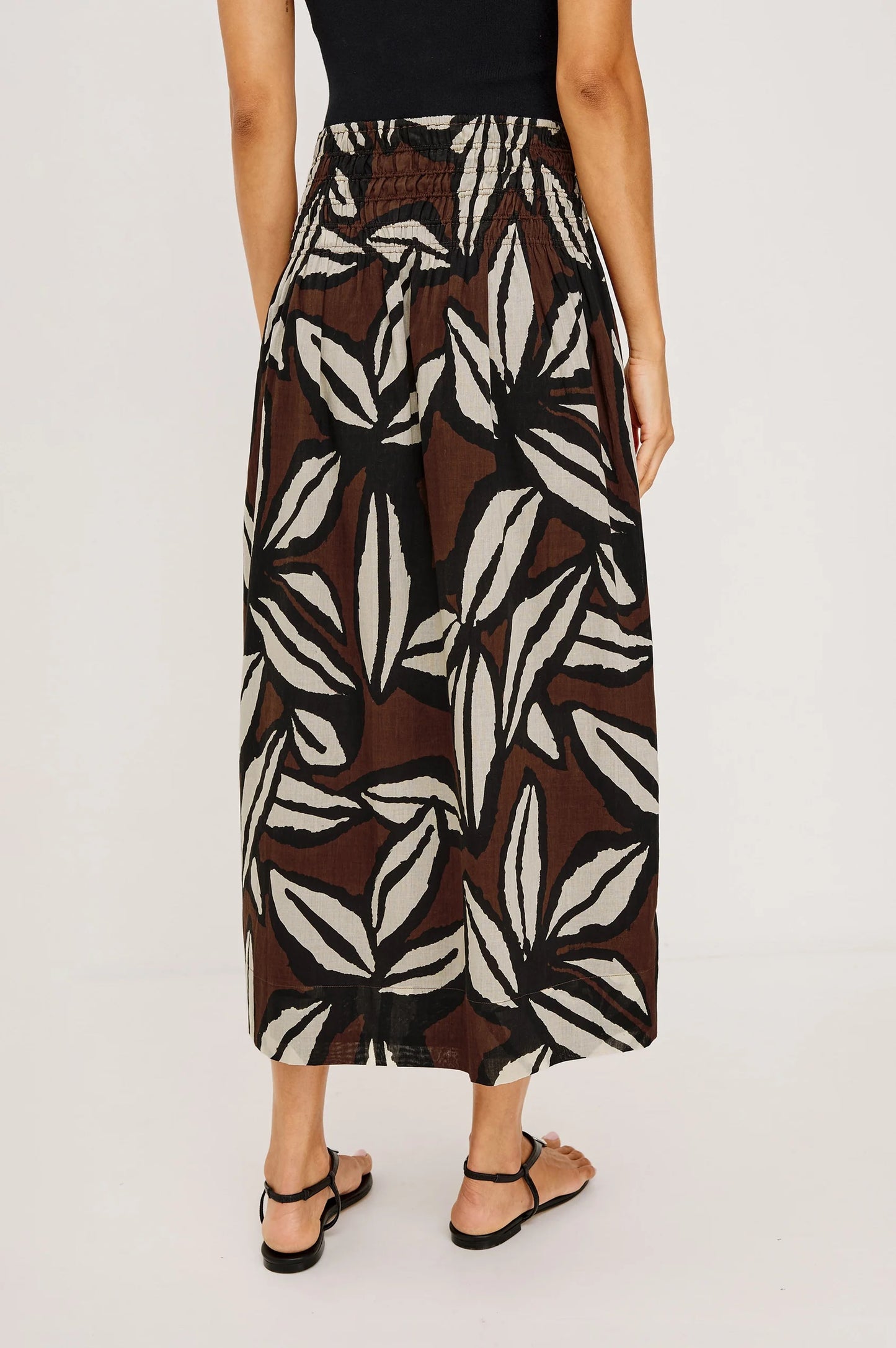 Rails Alessa Skirt - Cocoa Floral