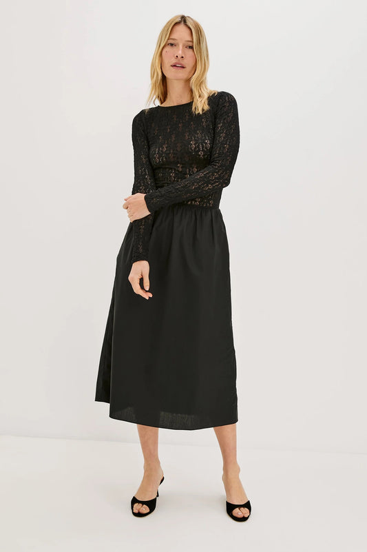 Rails Amberly Dress - Black Lace