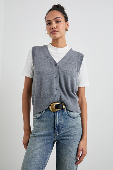 Annika Vest - Charcoal