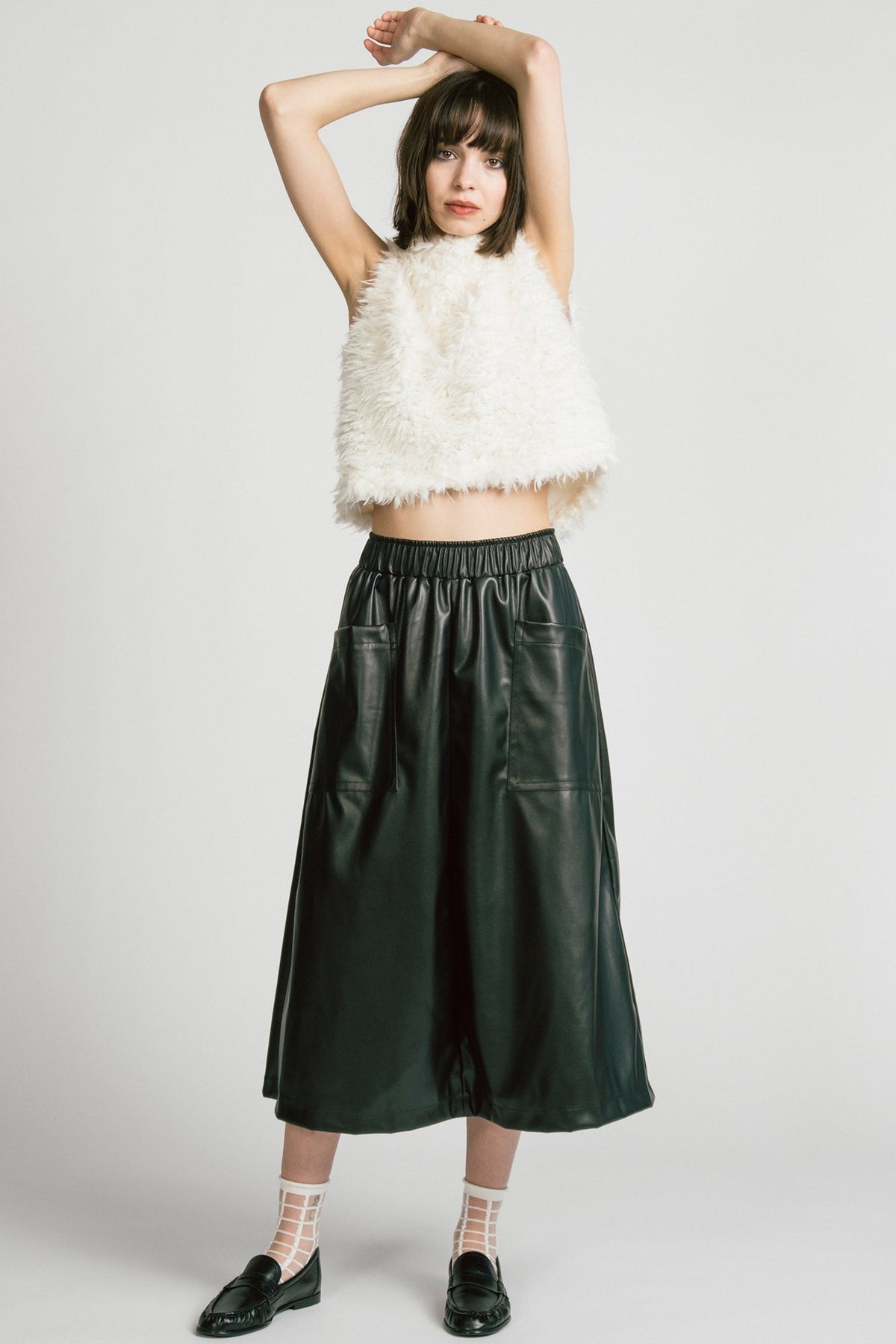 Allison Wonderland Ara Skirt - Black