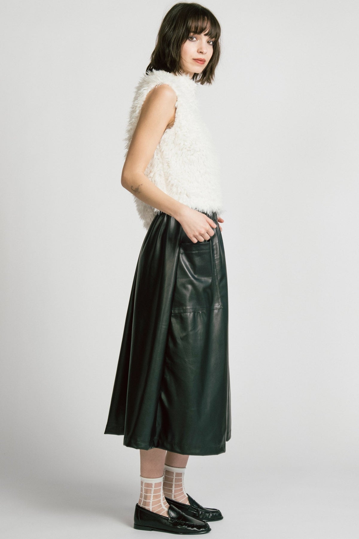 Allison Wonderland Ara Skirt - Black