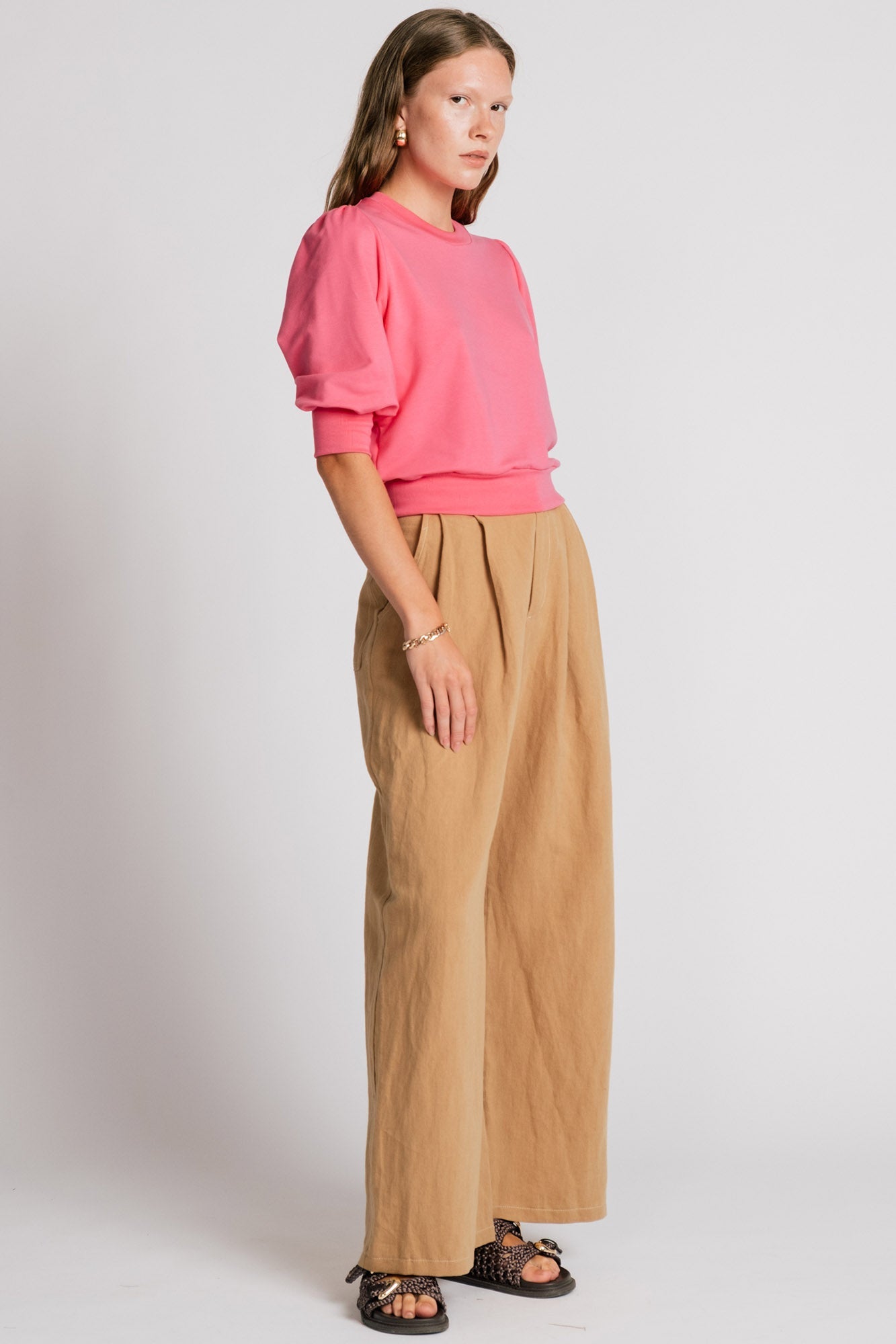 Allison Wonderland Finch Sweater - Pink
