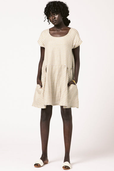 Cartright Dress - Fog Check
