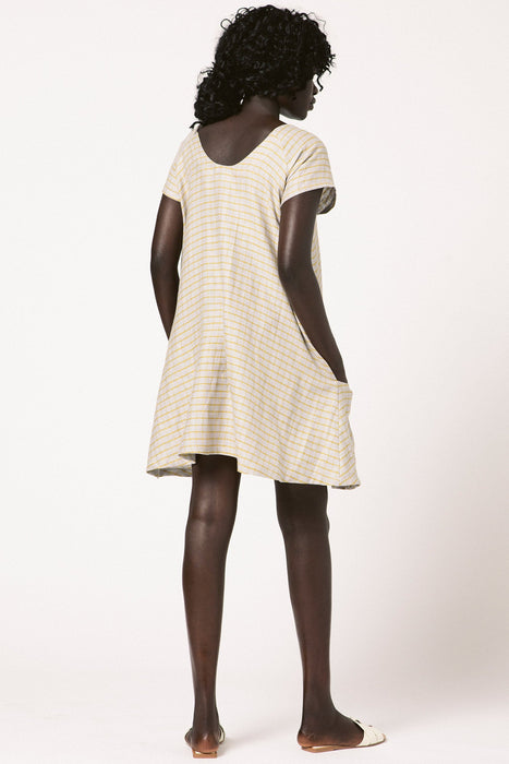 Cartright Dress - Fog Check