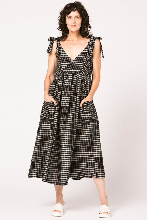 Opus Dress - Black Check