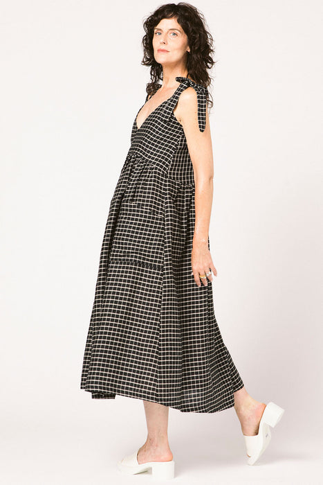 Opus Dress - Black Check