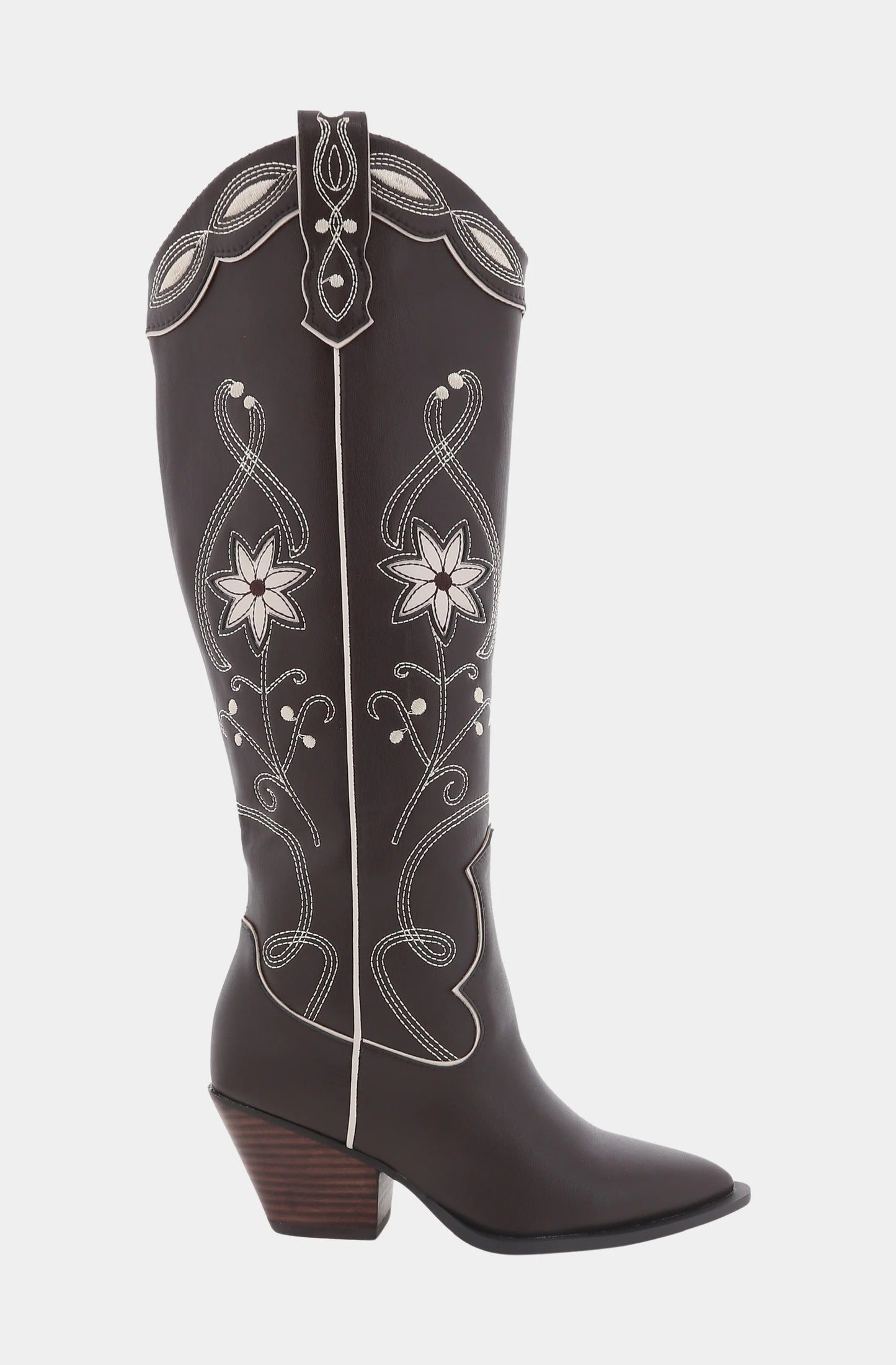 Aviva Boots - Chocolate Ivory