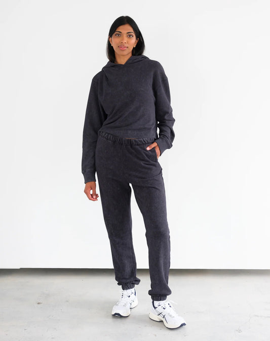 Best Friend Jogger - Washed Black