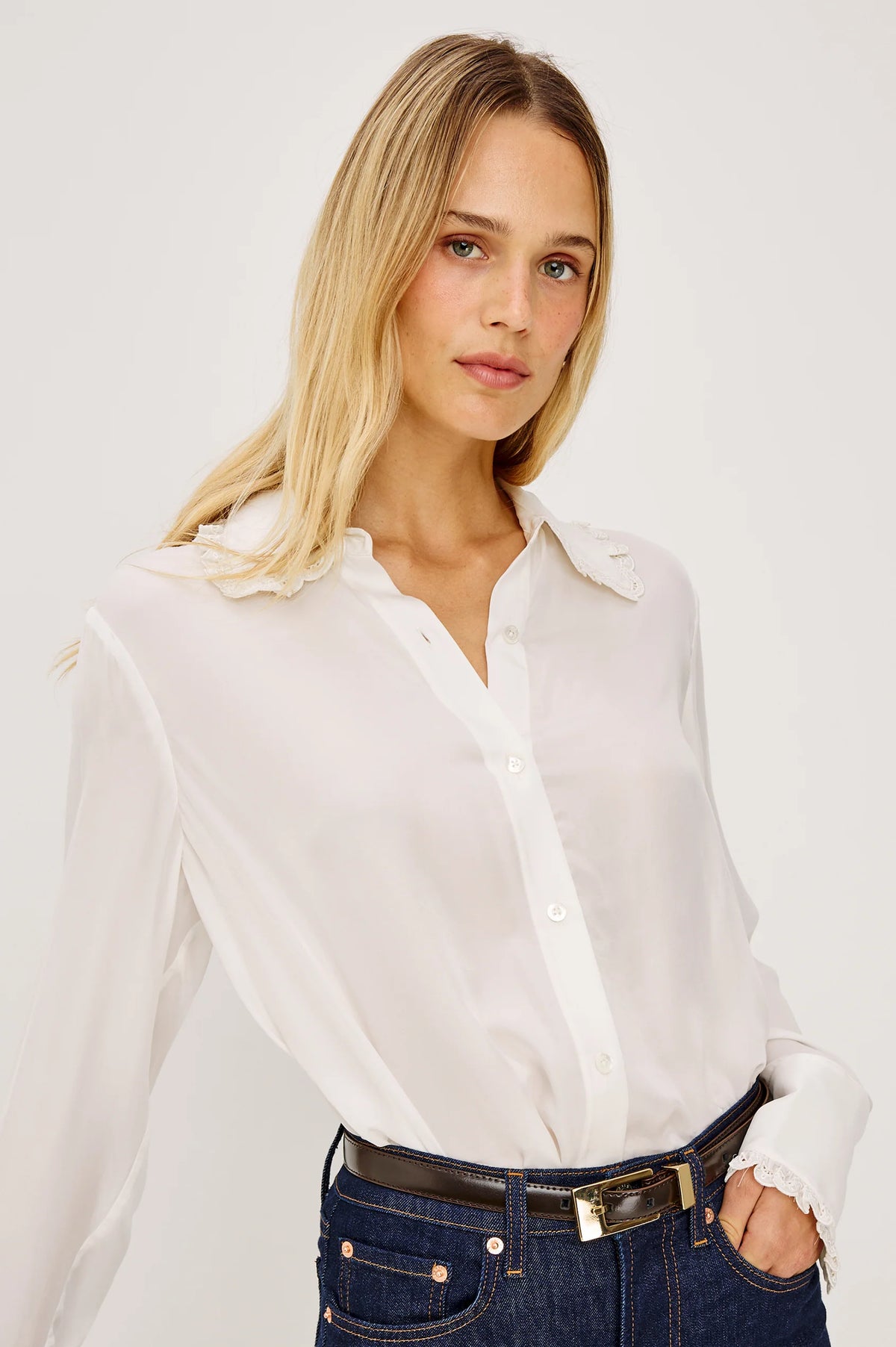Rails Beatrix Top - Ivory