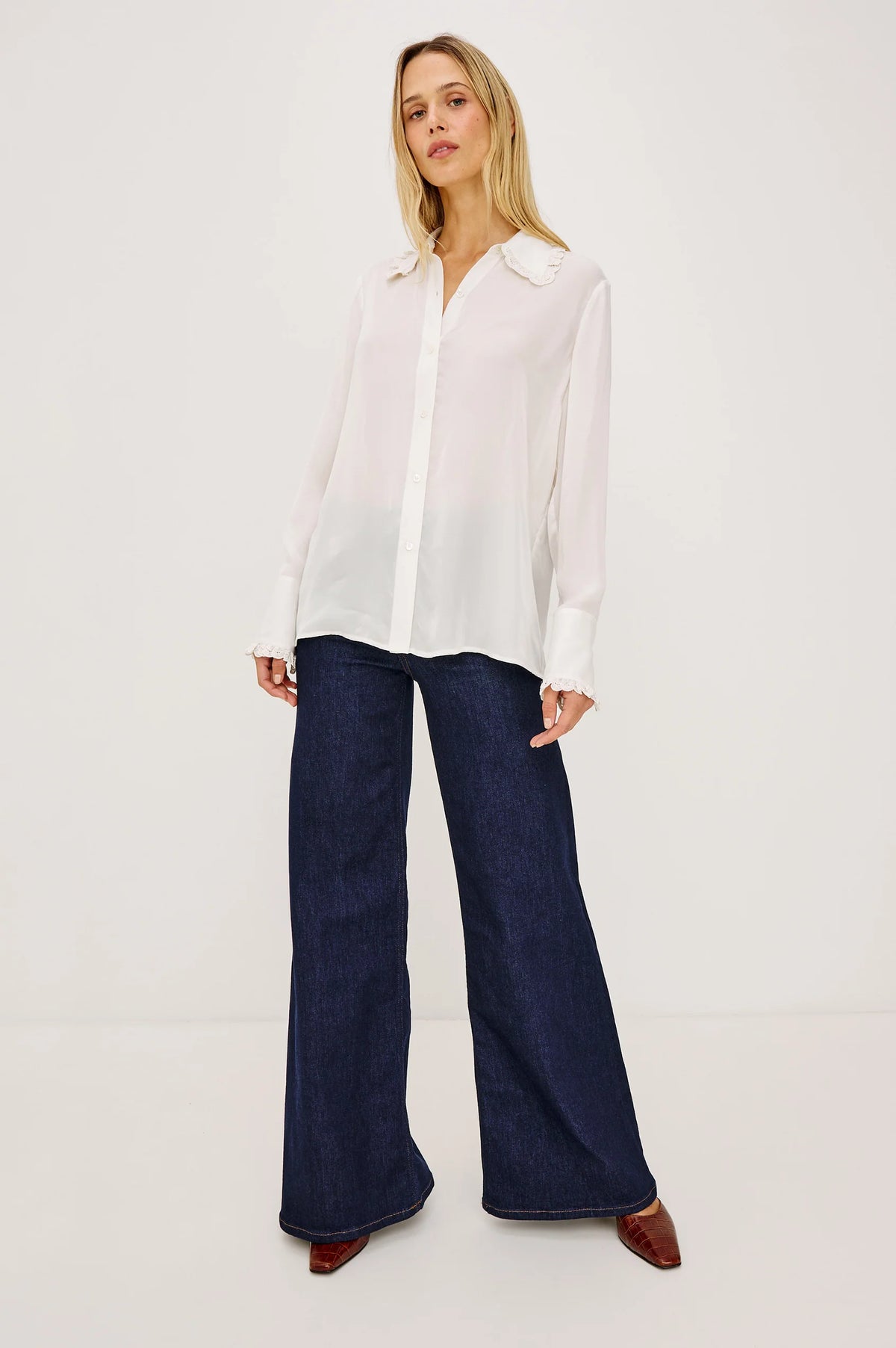 Rails Beatrix Top - Ivory