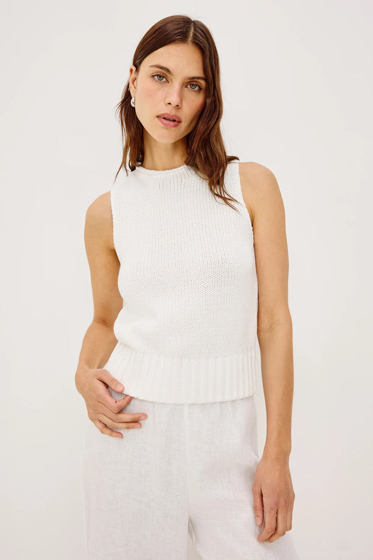 Rails Bondi Top - White