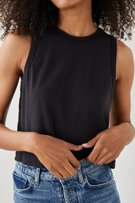 Rails Boxy Tank - Black