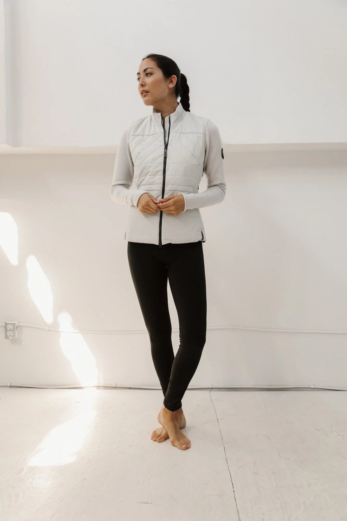 Palu Bora Performance Cashmere Jacket - Light Grey