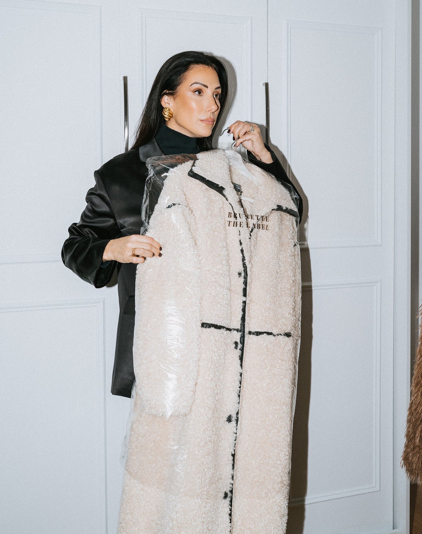 Brunette the Label Etta Sherpa Jacket