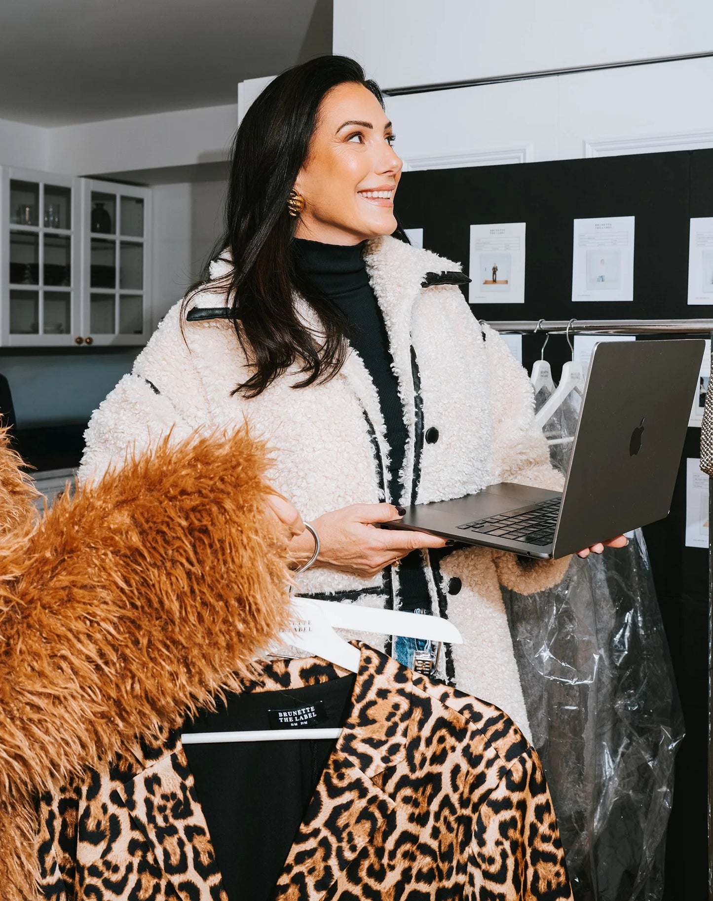 Brunette the Label Etta Sherpa Jacket