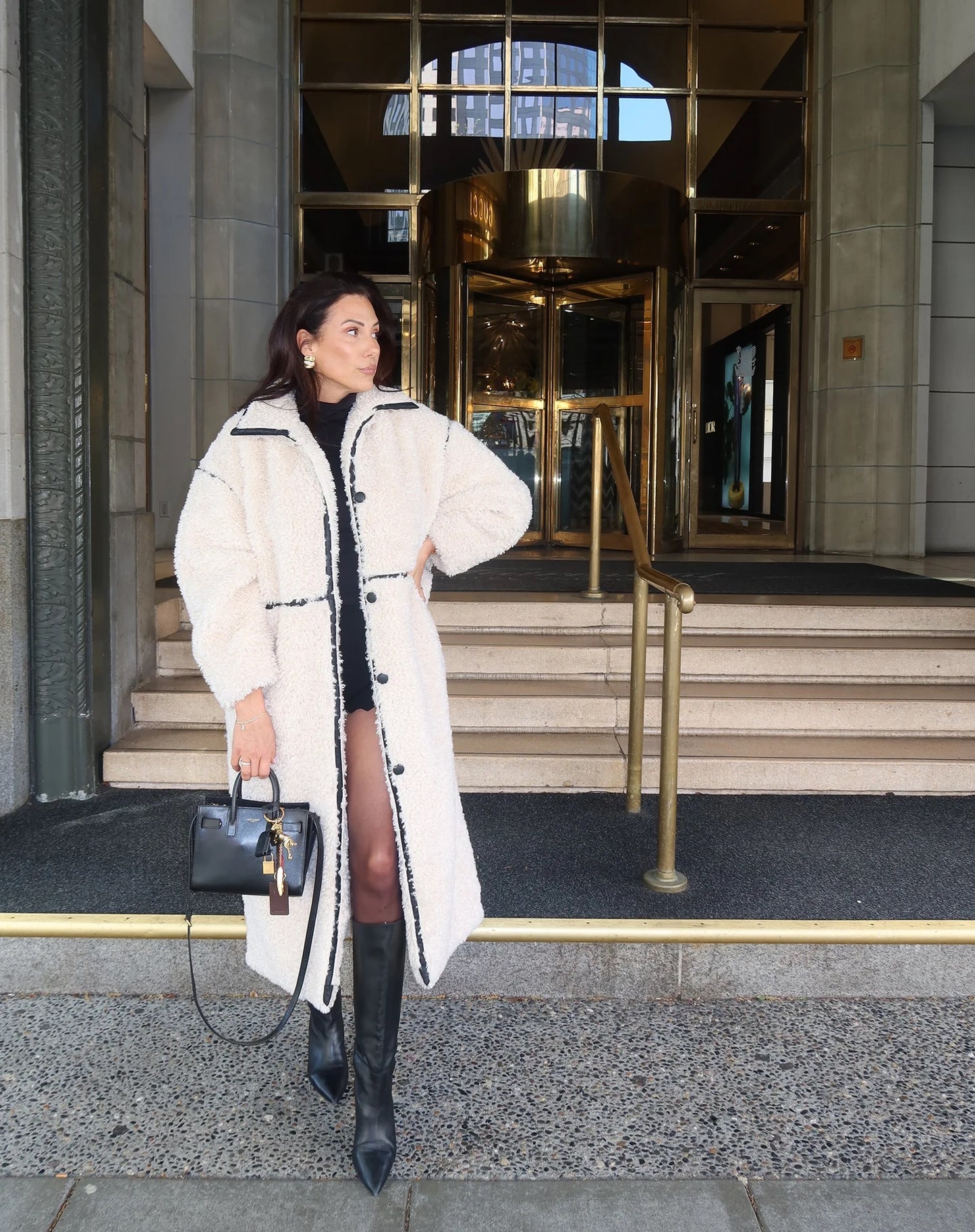 Brunette the Label Etta Sherpa Jacket