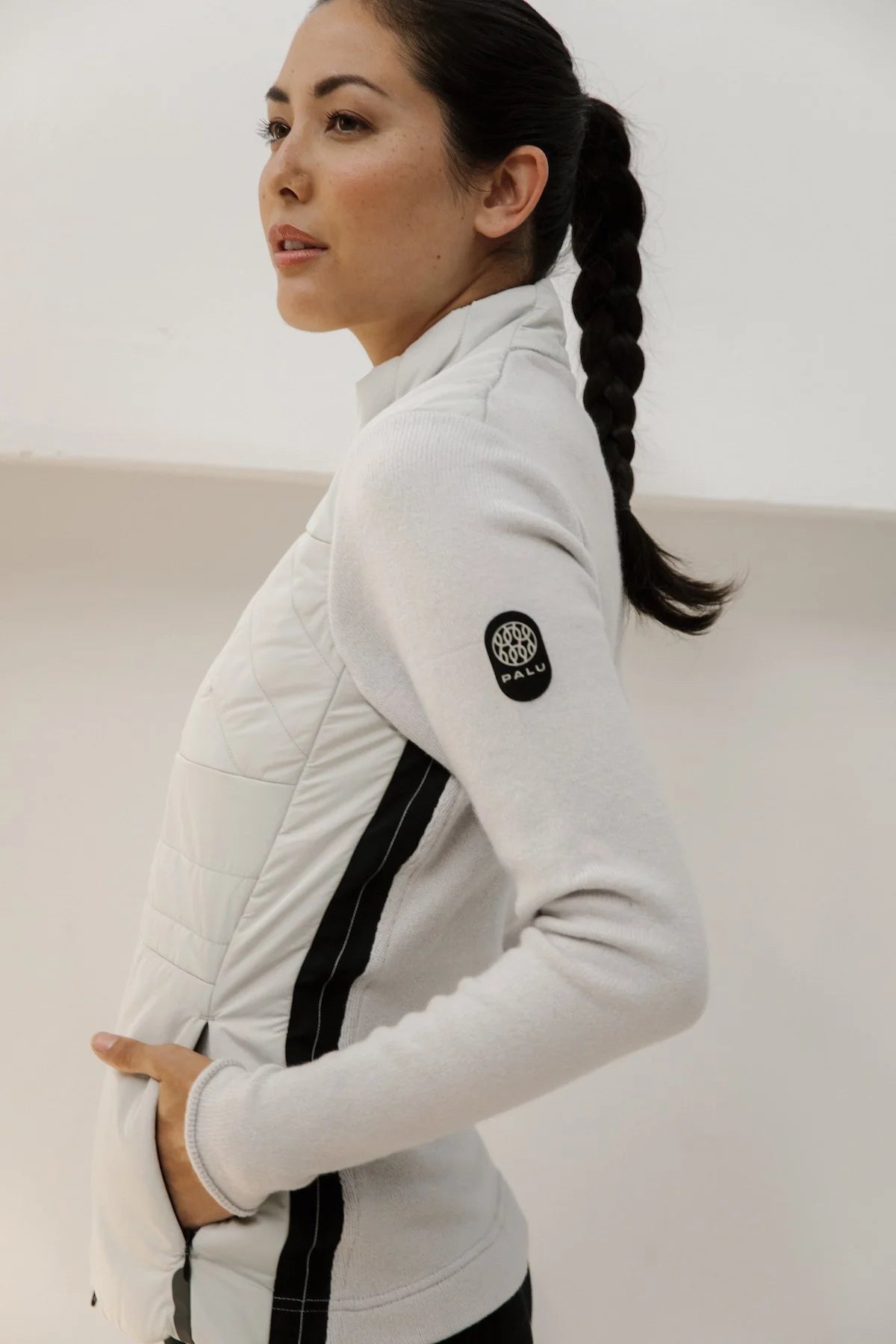 Palu Bora Performance Cashmere Jacket - Light Grey
