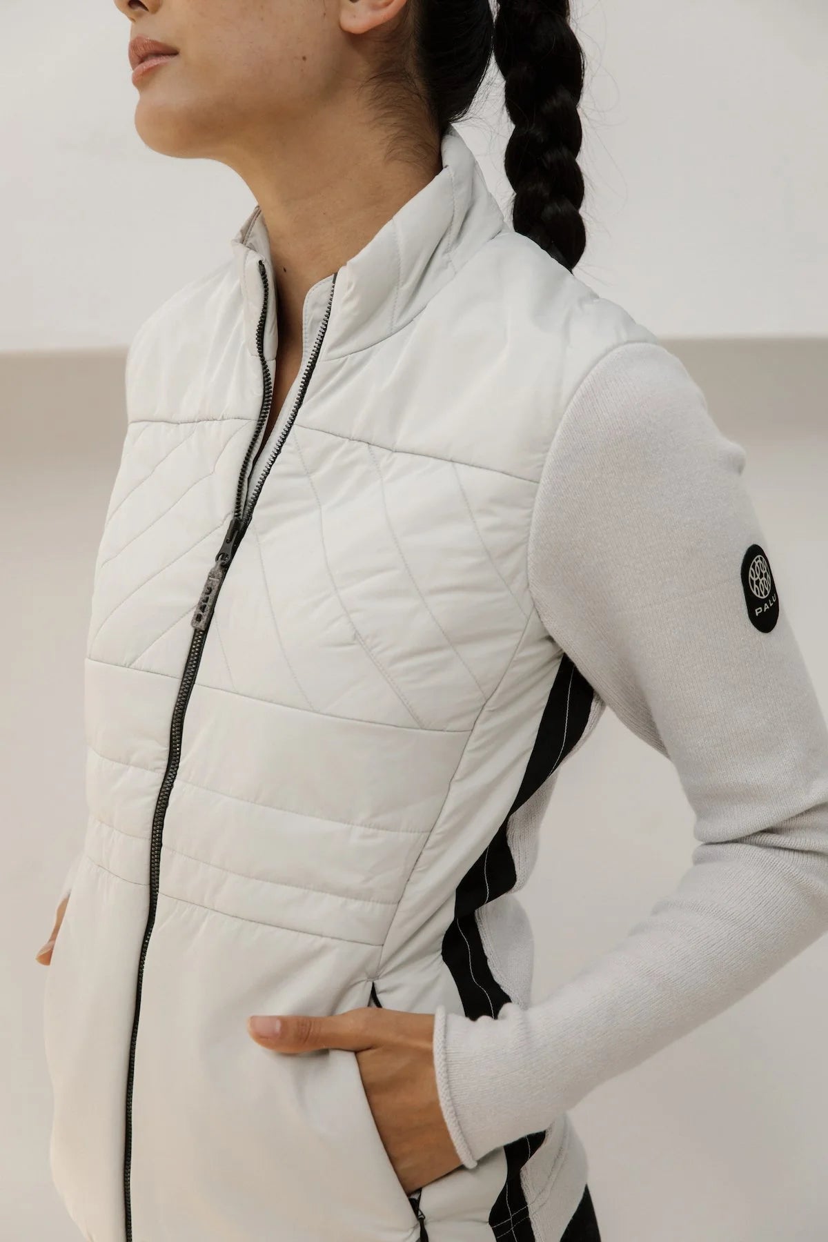 Palu Bora Performance Cashmere Jacket - Light Grey