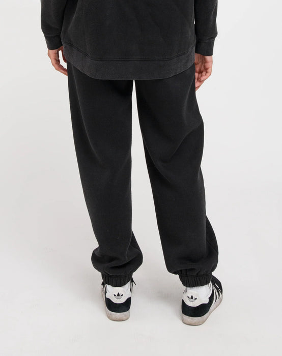 Oversized Jogger - Washed Black