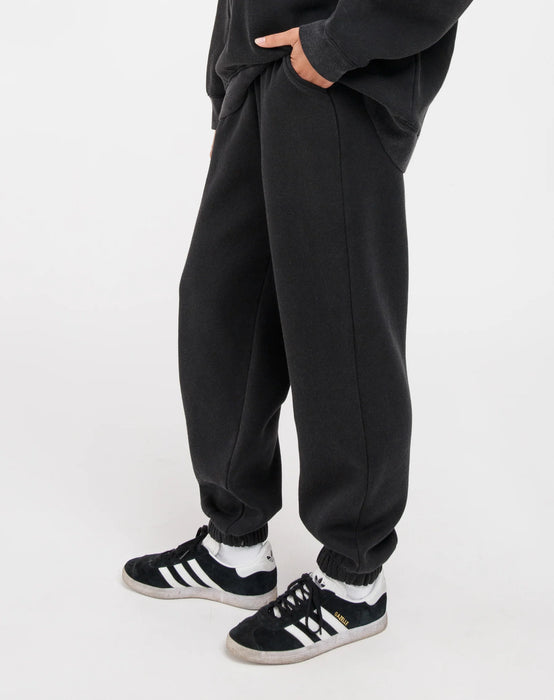 Oversized Jogger - Washed Black