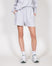 Brunette the Label Waffle Knit Best Friend Shorty - Pebble Grey