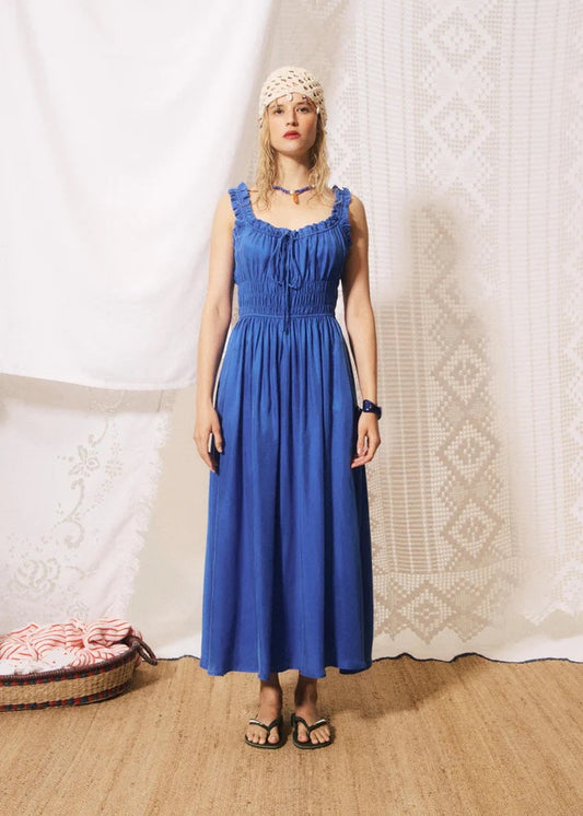 FRNCH Toto Dress - Electric Blue