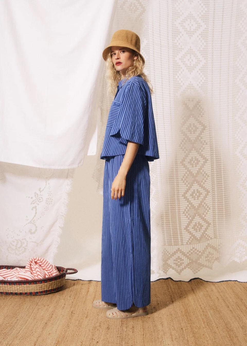 FRNCH Anna Shirt - Electric Blue