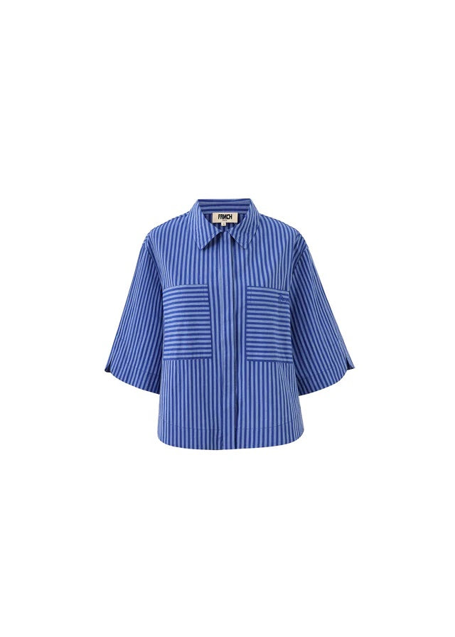 FRNCH Anna Shirt - Electric Blue