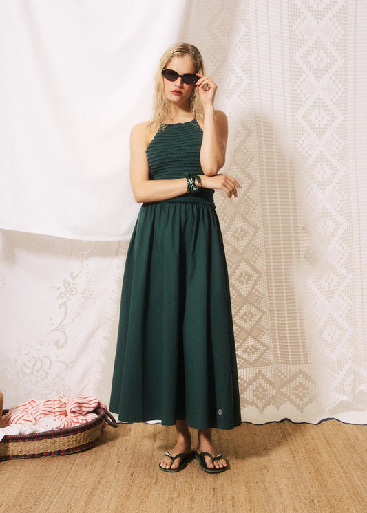 FRNCH Lucia Dress - Shore Green