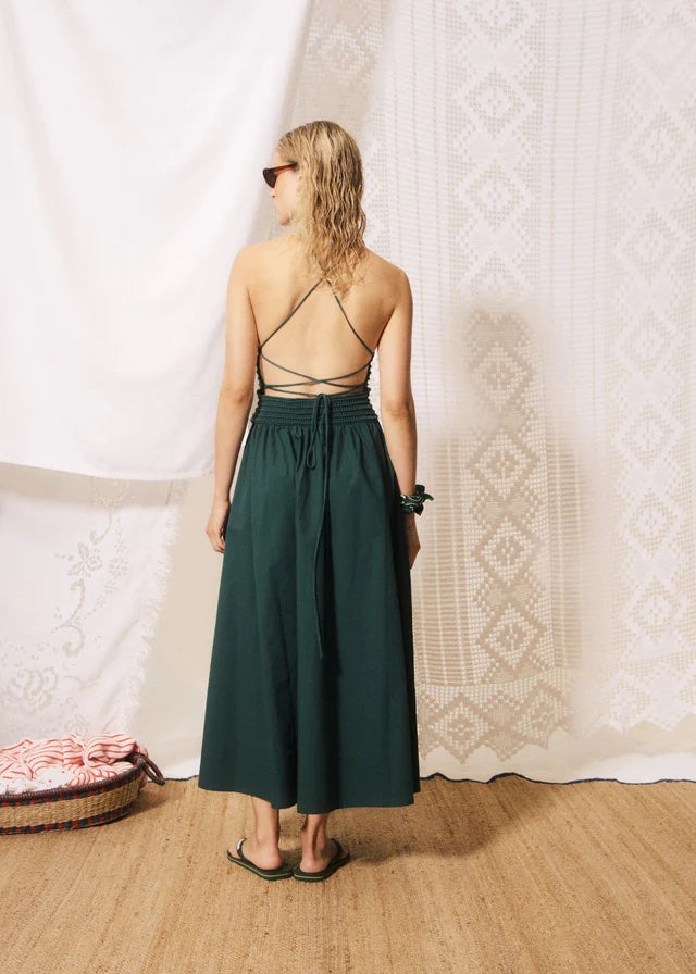 FRNCH Lucia Dress - Shore Green