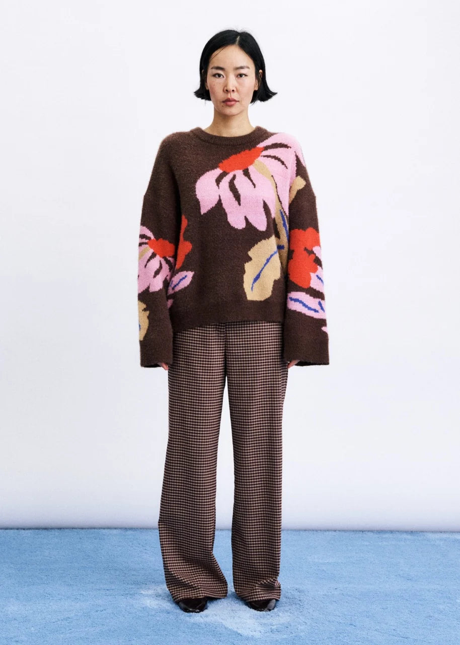 FRNCH Kumano Sweater - Chocolat