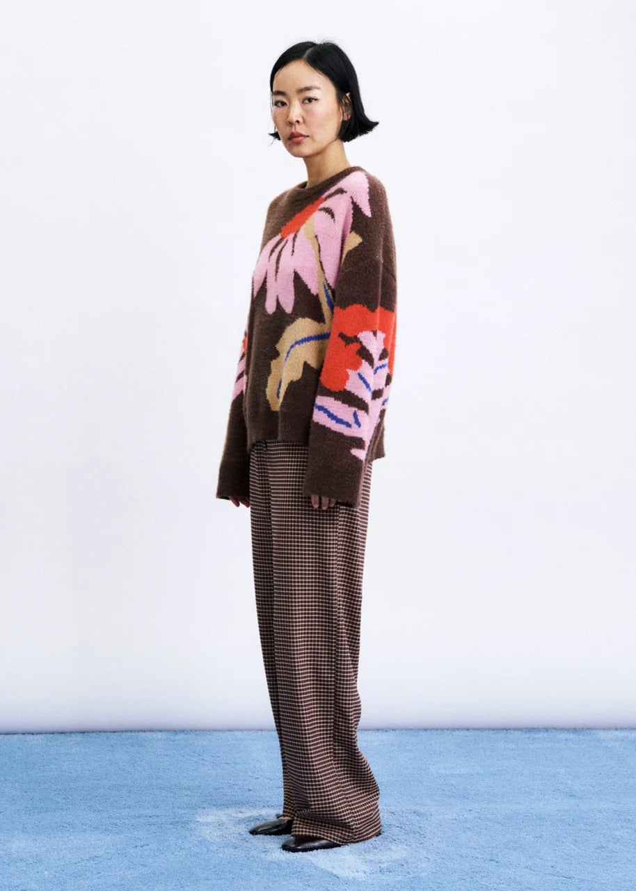 FRNCH Kumano Sweater - Chocolat