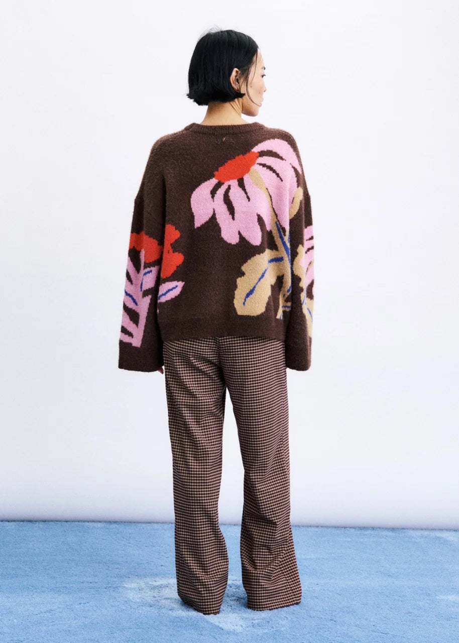 FRNCH Kumano Sweater - Chocolat