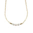 LOLO Chloe Pearl Trio Necklace - Gold