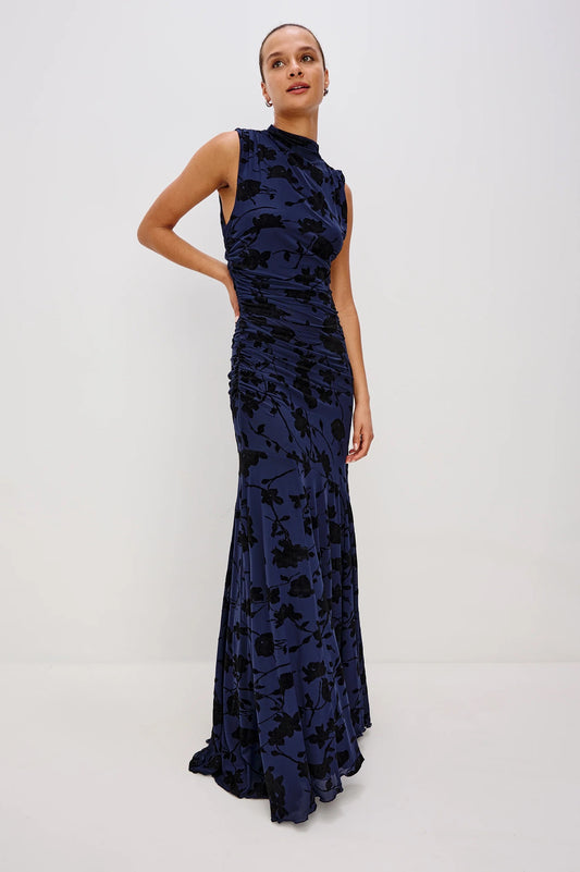 Rails Cosmos Dress - Navy Tossed Roses