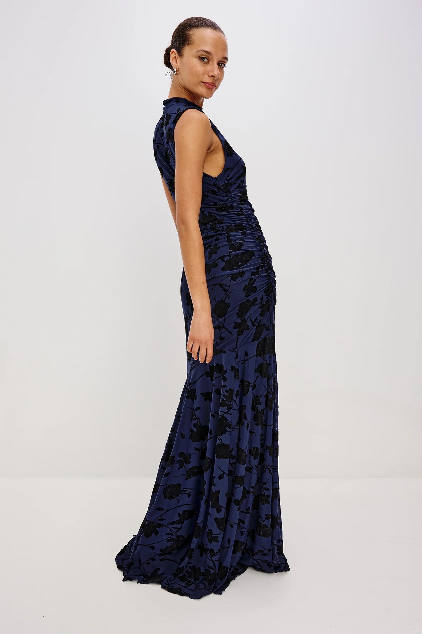 Rails Cosmos Dress - Navy Tossed Roses