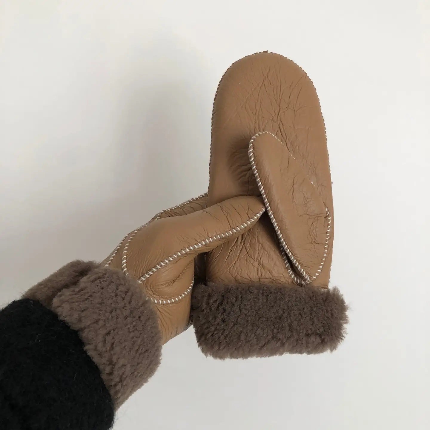 Shearling Mittens - Various Colours