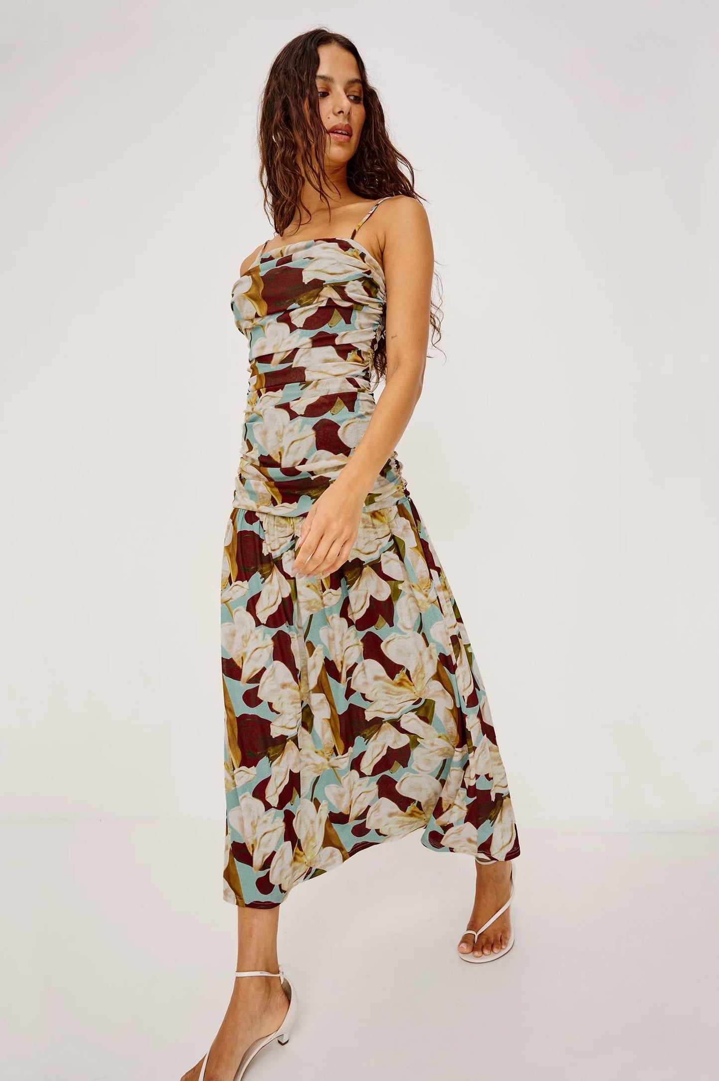 Rails Dolly Dress - Plumeria