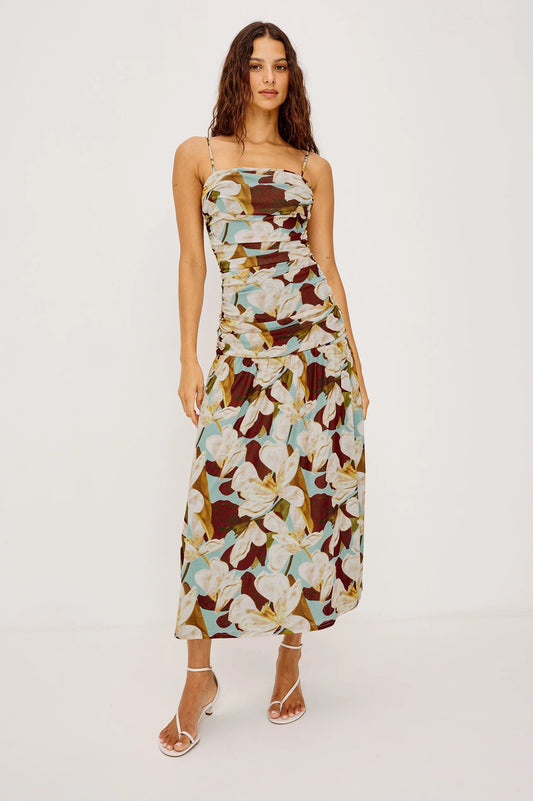 Rails Dolly Dress - Plumeria