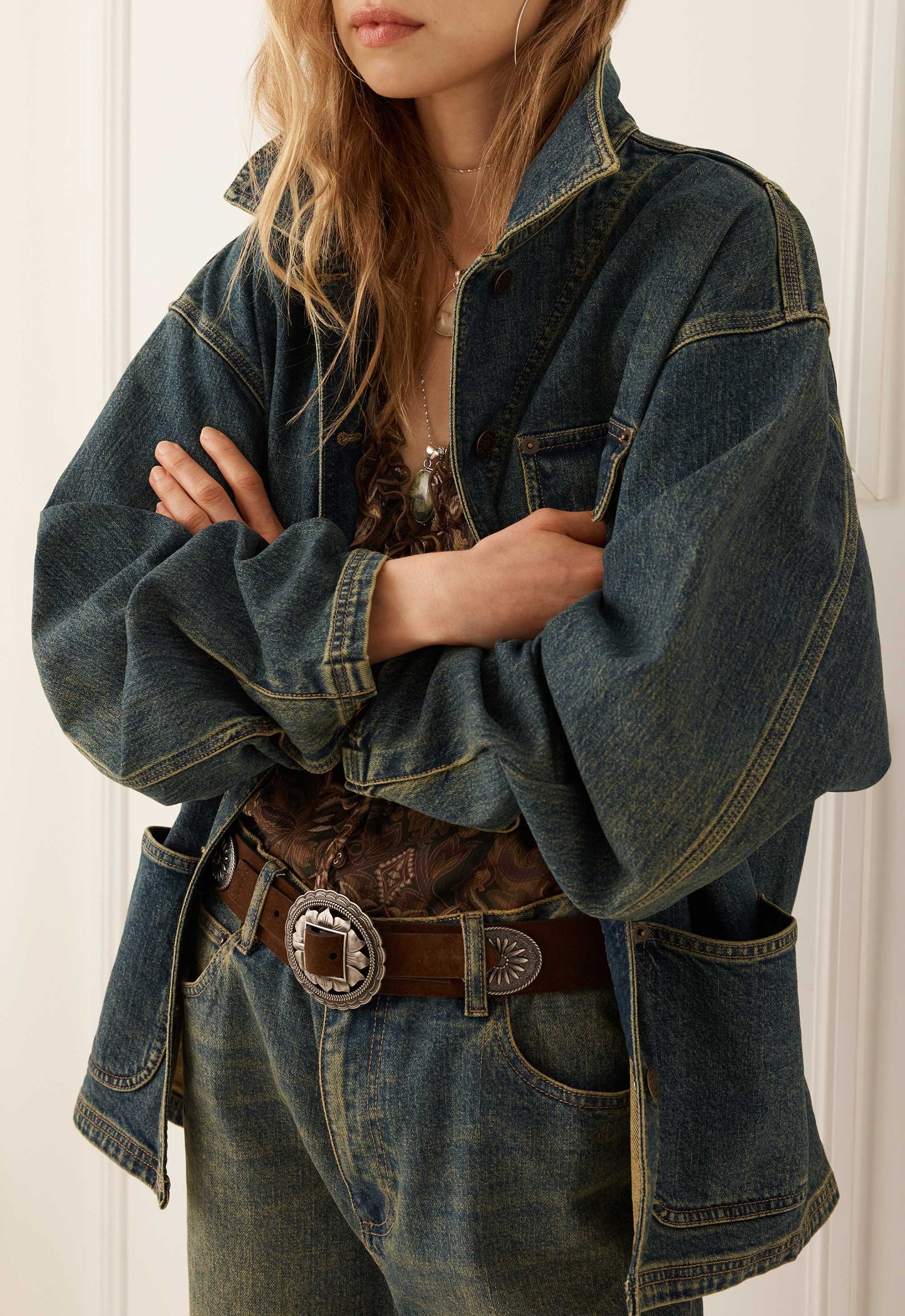 Spell Drew Denim Jacket