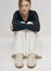Alohas Tb.490 Crochet Cream Leather Sneakers